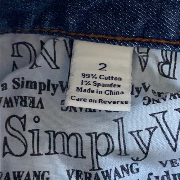 Simply Vera Wang Distressed Jeans - Picture 5 of 5